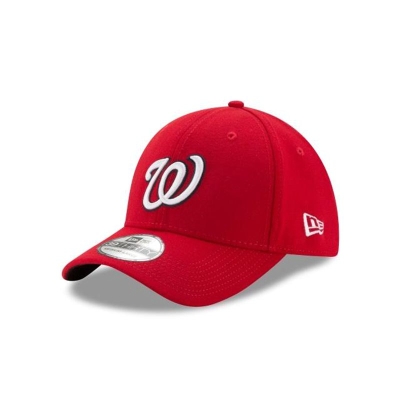 Washington Nationals Gorra | New Era MLB Team Classic 39thirty Stretch Fit Cap Mexico - Rojos